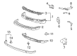 Chevy Air Deflector Diagram - 10398000
