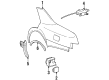 Cadillac Seville Fuel Door Diagram - 3535736