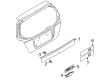 Chevy Aveo Exterior Door Handle Diagram - 96618863