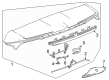 Cadillac ESCALADE IQ Spoiler Diagram - 85706564
