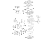 Chevy Cruze Crankshaft Thrust Washer Diagram - 55588331