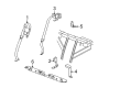 Buick Lucerne Seat Belt Diagram - 89026923