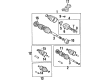 Chevy Prizm CV Joint Diagram - 26067683