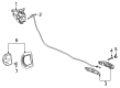 Chevy Corvette Interior Door Handle Diagram - 85162512