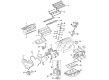 Saturn Crankshaft Thrust Washer Diagram - 9192965