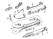 Chevy Equinox Bumper Cover Diagram - 26477967