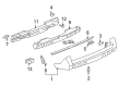 Pontiac Aztek Bumper Cover Diagram - 88896821