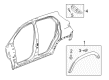 Buick Mud Flaps Diagram - 42521602