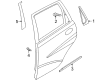 Chevy Aveo Door Moldings Diagram - 96585539