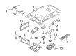 Saturn Astra Interior Door Handle Diagram - 13235756