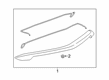 Cadillac Spoiler Diagram - 23245589