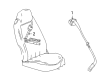 Cadillac XLR Seat Belt Diagram - 19149858