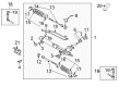 Chevy Uplander Rack and Pinion Boot Diagram - 21011025