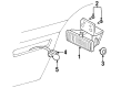 Saturn Fog Light Lens Diagram - 12450001