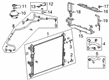 Cadillac XT5 Air Deflector Diagram - 84147801