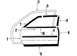 Chevy Citation II Door Seal Diagram - 20469453