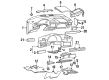 Chevy Monte Carlo Ashtray Diagram - 10261719