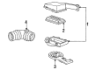 Chevy Beretta Air Filter Diagram - 19166102