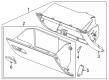 Buick Glove Box Diagram - 26477786