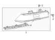 Chevy Camaro Tail Light Diagram - 23256982