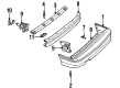 Chevy Cavalier Bumper Cover Diagram - 22538765