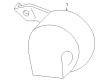 GMC Horn Diagram - 23303429