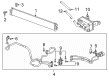 Chevy Suburban Automatic Transmission Oil Cooler Line Diagram - 40009117