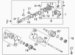 Chevy Traverse Limited Differential Seal Diagram - 23276834