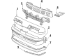 Pontiac Sunbird Bumper Diagram - 10054947