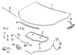 Chevy Trailblazer Hood Release Cable Diagram - 42730771