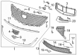 Cadillac Grille Diagram - 42790214