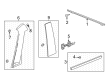 GMC Hummer EV SUV Emblem Diagram - 84943126