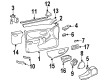 Oldsmobile Intrigue Door Lock Switch Diagram - 10256583