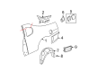 Chevy Monte Carlo Fuel Door Diagram - 15949159