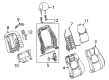 Cadillac CT5 Seat Covers Diagram - 84744574