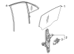 Cadillac CT4 Window Regulator Diagram - 84898053