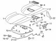 Chevy Camaro Hood Diagram - 84734912