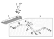 Chevy Camaro Oil Cooler Hose Diagram - 84836989