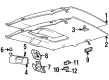 Cadillac Eldorado Interior Door Handle Diagram - 3635657