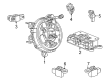 Chevy Equinox EV Clock Spring Diagram - 13555885