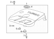 Chevy Trailblazer Engine Cover Diagram - 25205261