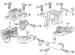 Buick Envista Engine Mount Torque Strut Diagram - 60007208