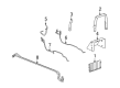 Cadillac XLR Transmission Oil Cooler Diagram - 10385350