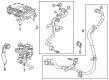 Chevy Equinox EV Cooling Hose Diagram - 86598096