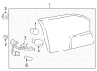 GMC Terrain Tail Light Diagram - 20845444