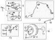 Cadillac XTS Brake Line Diagram - 22813665