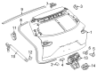 Chevy Trunk Lid Latch Diagram - 13543446