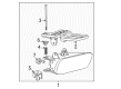 GMC Yukon XL 2500 Fog Light Diagram - 19433558