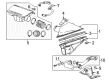 Cadillac PCV Hose Diagram - 12633792