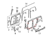 Hummer Weather Strip Diagram - 20832875